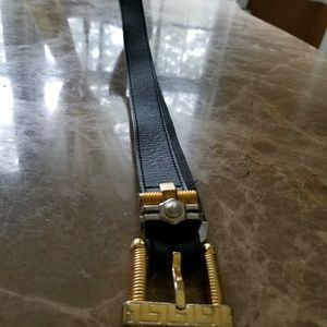 GIANNI VERSACE AUTHENTIC BELT. KNOTS AND BOLTS. SOLD ON EBAY FOR 3,000